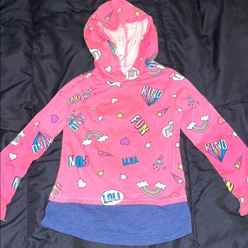 Long Sleeve Hooded Graphic Tee